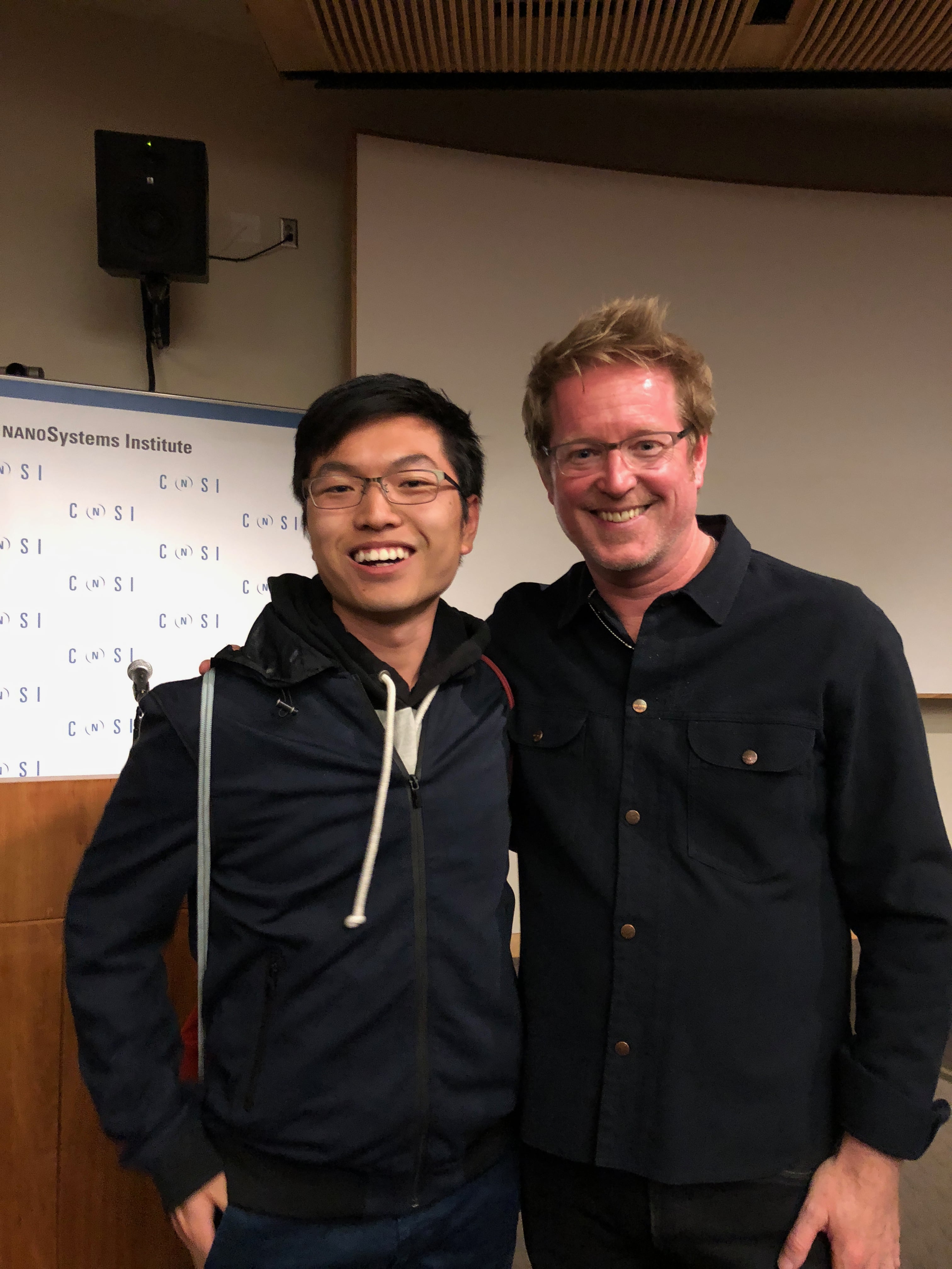 Andrew Stanton and I.