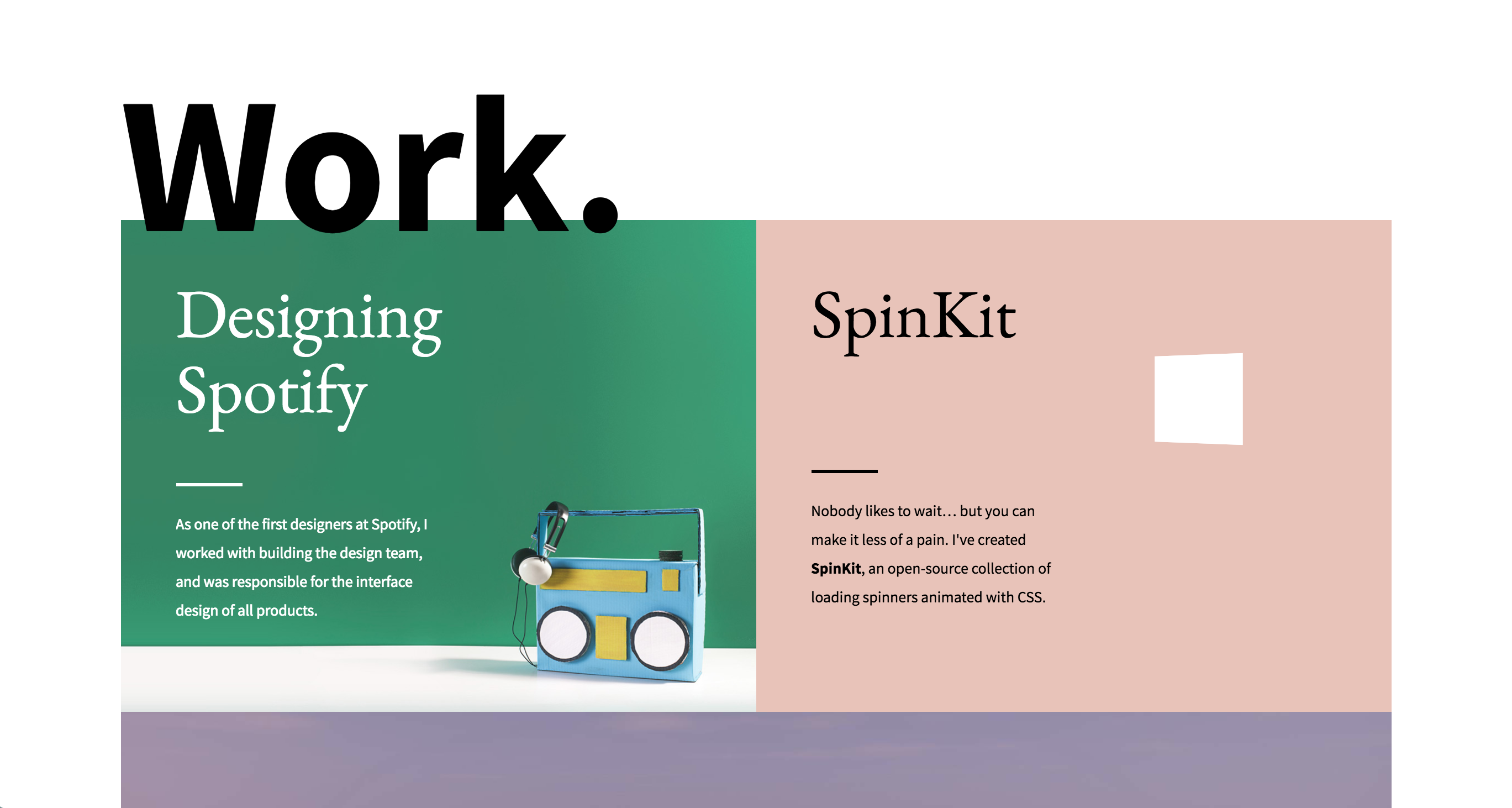 tobias ahlin website screenshot