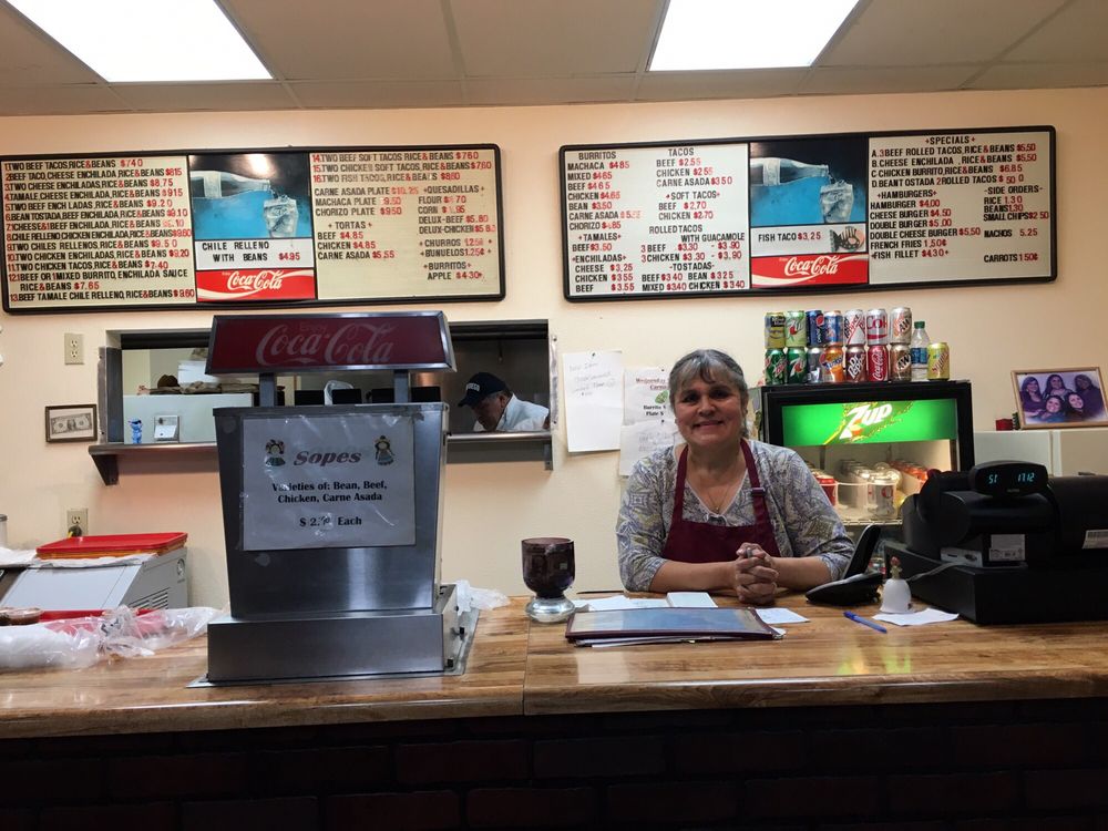 Carmen, the owner of Maritza's Mexican Restaurant